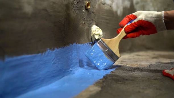 SJ Waterproofing Pros commercial waterproofing team near Himrod, NY